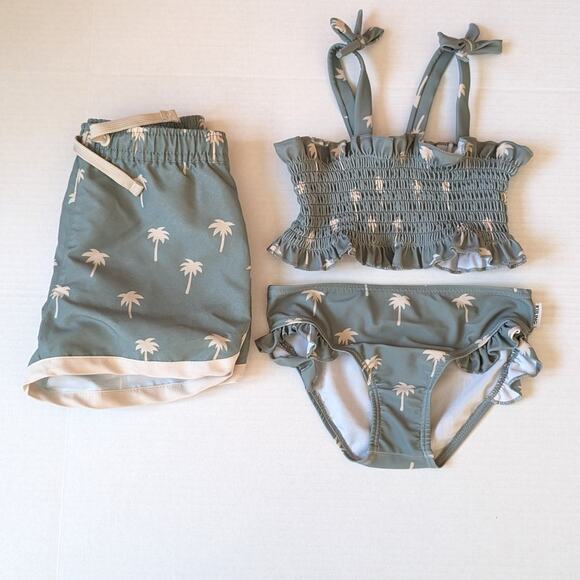 Kuling 3 pc Swim Suit & Shorts | 3-4 yrs - Picture 1 of 7